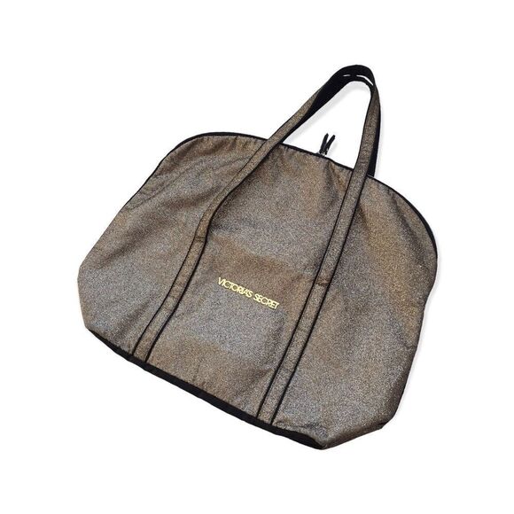 🔃Victoria's Secret Gold Glitter Tote Bag - Picture 4 of 6